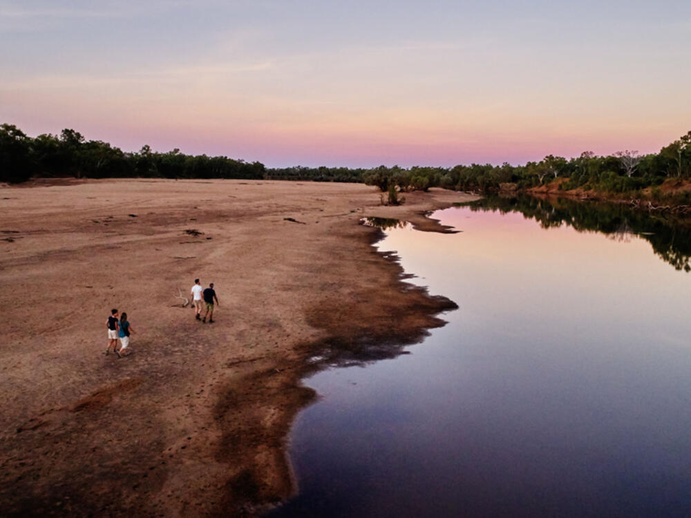 The Fitzroy River, Fitzroy Crossing